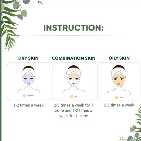 Pack of 4 Green tea mask sticks - Picture 5 of 5